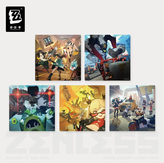 ZZZ Capturing Ridu Series: Collectible Transparent Card Set Second Edition - B(5 for each)