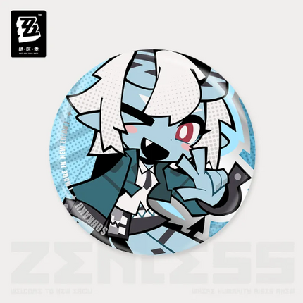 ZZZ Ridu Series Tinplate Badge - Soukaku