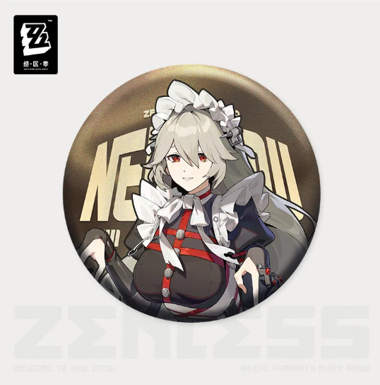 ZZZ Full Display Series: Tinplate Badge - Rina