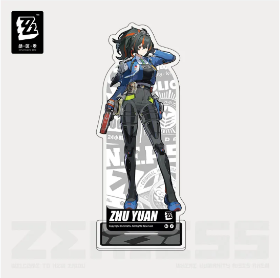 ZZZ Full Display Series: Tinplate Badge - Zhu Yuan