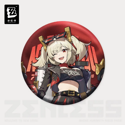 ZZZ Full Display Series: Tinplate Badge - Burnice