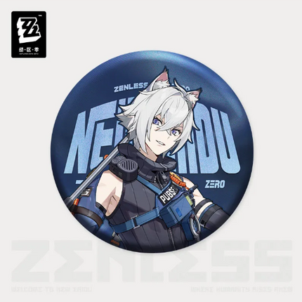 ZZZ Full Display Series: Tinplate Badge - Seth