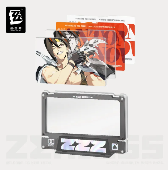 ZZZ Cinema Series: Framed Acrylic Card Set (with Display Frame) - Anton