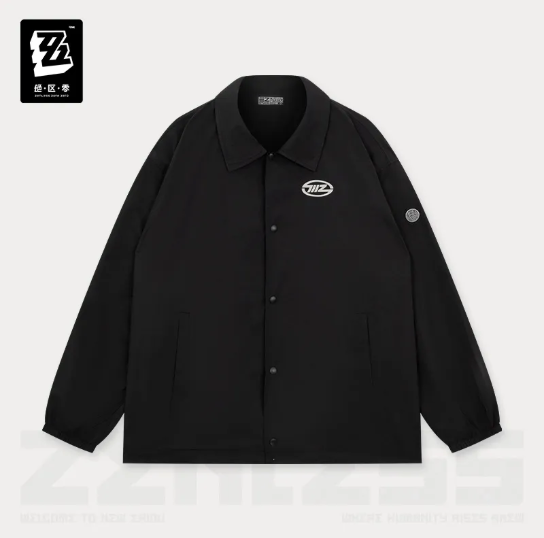 ZZZ 3ZSTUDIO 2025SS Lightweight Coach Jacket - L
