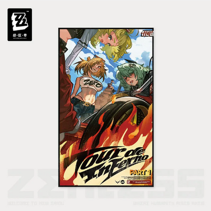 ZZZ Random Play Videotape Series Poster (Vol. 4) - Tour de Inferno