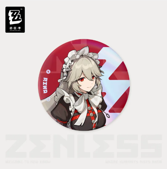 ZZZ Monthly Signal Series: Tinplate Badge - Rina
