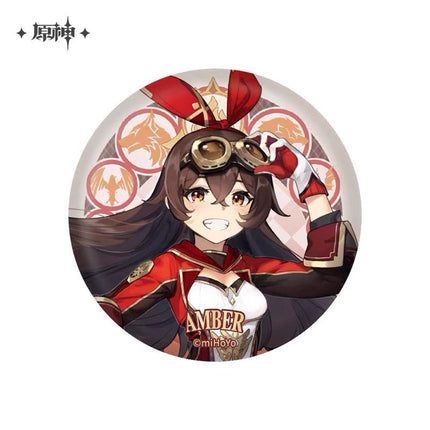 【Genshin Impact】Mondstadt Themed Series Character Badge - Amber