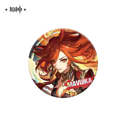 【Genshin Impact】Genshin Impact Themed Series Character Badge : Mavuika