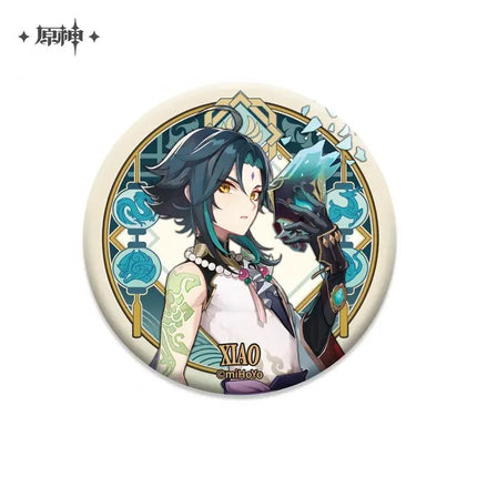 【Genshin Impact】Liyue Harbor Themed Series Character Badge - Xiao