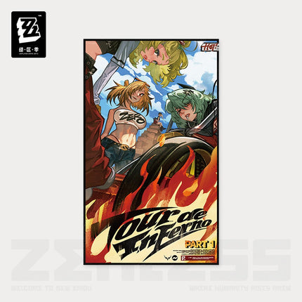 【ZZZ】Random Play Videotape Series Poster (Vol. 4) -  Tour de Inferno