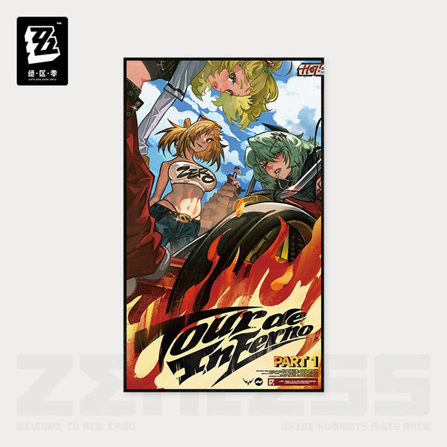 【ZZZ】Random Play Videotape Series Poster (Vol. 4) -  Tour de Inferno