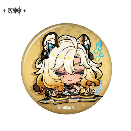 GI Chibi Emotes Series Tinplate Badge Vol. 26 - Xilonen