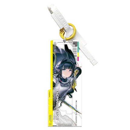 【Arknights: Endfield】 Acrylic Key Tag - Endministrator Access ⅱ (F)