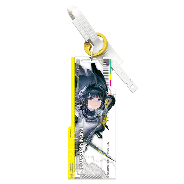 【Arknights: Endfield】 Acrylic Key Tag - Endministrator Access ⅱ (F)