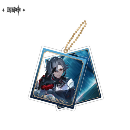 GI Genshin Impact Themed Series Double Layer Acrylic Hangable - Arlecchino