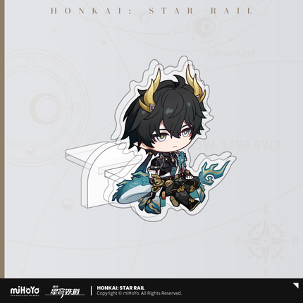 【Honkai: Star Rail】Owlbert Parlor Series Acrylic Stand - Dan Heng • Permansor Terrae