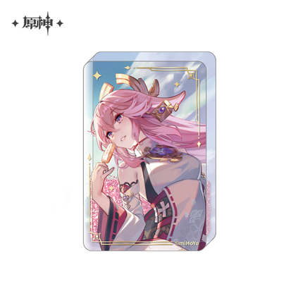 GI Anecdote Series Character Glitter Acrylic Ornament - Yae Miko