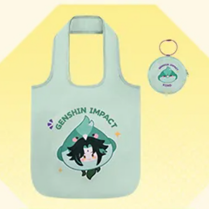 GI Teyvat Zoo Themed Series Foldable Handbag - Xiao