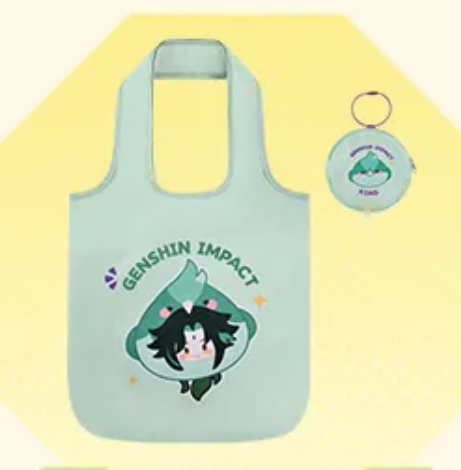 GI Teyvat Zoo Themed Series Foldable Handbag - Xiao