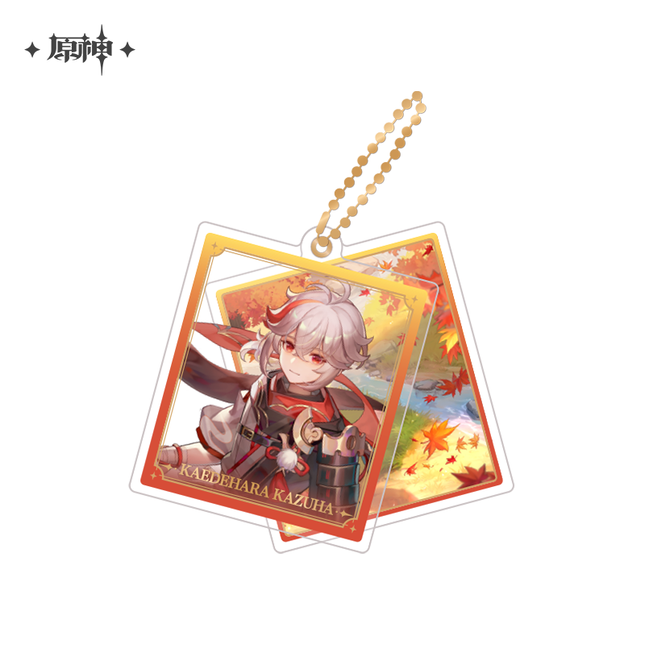 GI Genshin Impact Themed Series Double Layer Acrylic Hangable -Kaedehara Kazuha