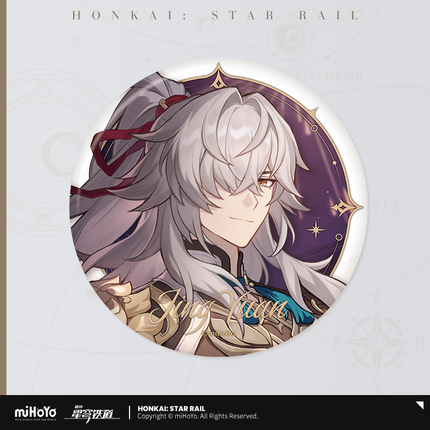 HSR Galactic Celebration Series Tinplate Badge - Jing Yuan