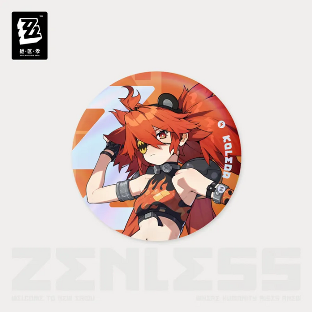 ZZZ Monthly Signal Series: Tinplate Badge - Koleda