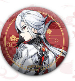 GI Character Portrait Series Character Badge - Arlecchino