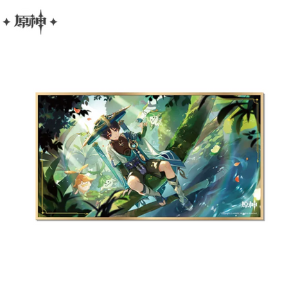 GI Sumeru Anecdote Series Character Bordered Poster - Wanderer