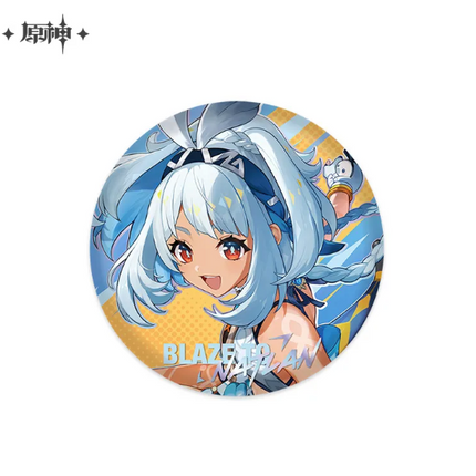 GI Blaze to Natlan Series Chibi Tinplate Badge - Mualani