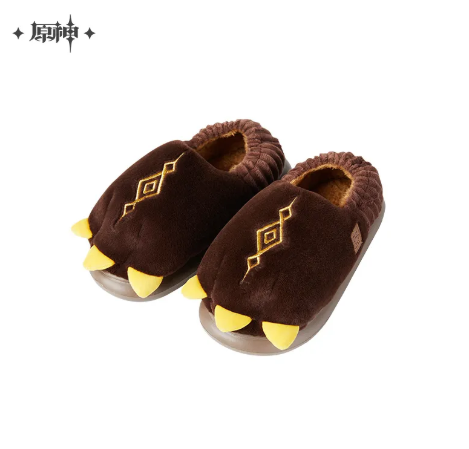 GI Zhongli Impression Apparel Series - Exuvia Fluffy Bedroom Slippers - S