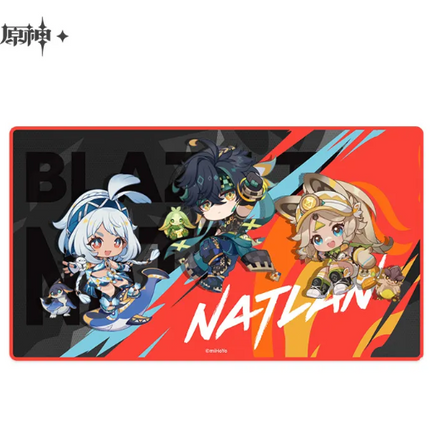 GI Blaze to Natlan Series Beach Towel