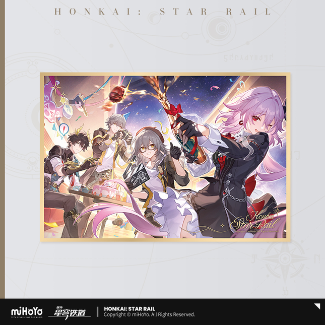 【Honkai: Star Rail】Galactic Celebration Series PET Board