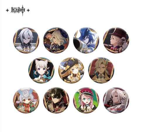 GI The Final Feast Series Badges (Complete Set)