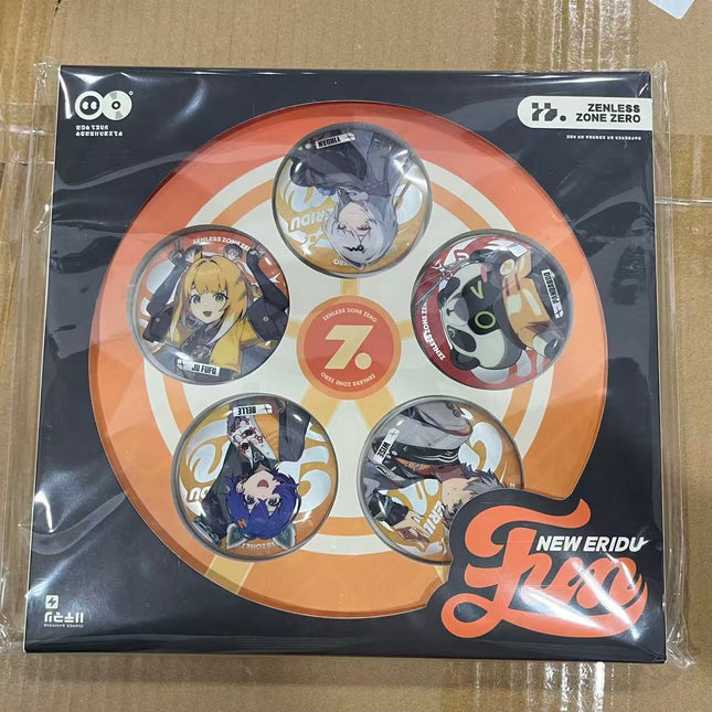 ZZZ TINPLATE BADGE SET NEW ERIDU FUN TRAINING SERIES