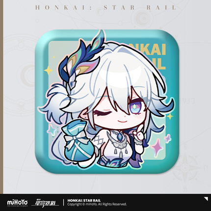 【Honkai: Star Rail】Pom-Pom Gallery Series Tinplate Badge