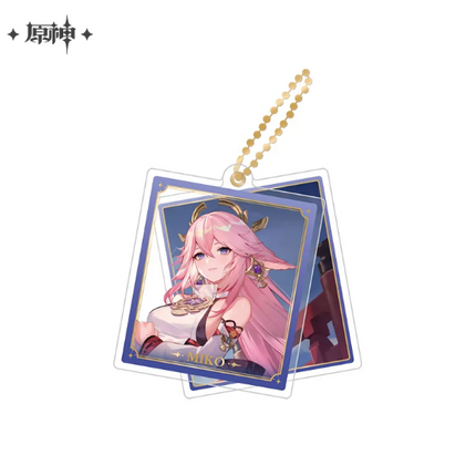 GI Genshin Impact Themed Series Double Layer Acrylic Hangable -Yae Miko