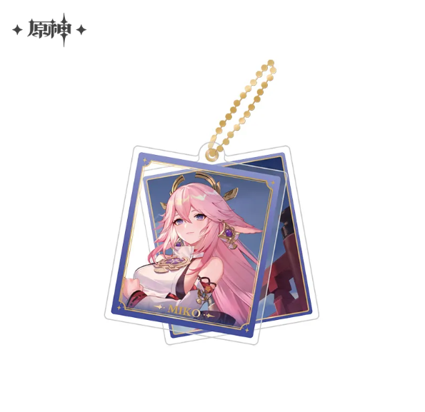 GI Genshin Impact Themed Series Double Layer Acrylic Hangable -Yae Miko