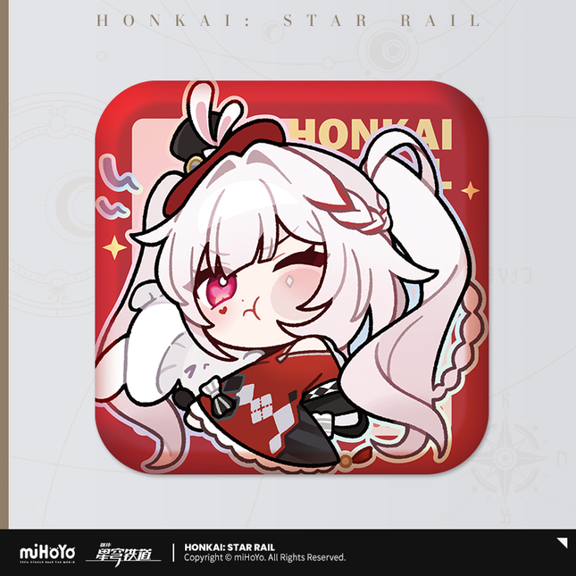 【Honkai: Star Rail】Pom-Pom Gallery Series Tinplate Badge