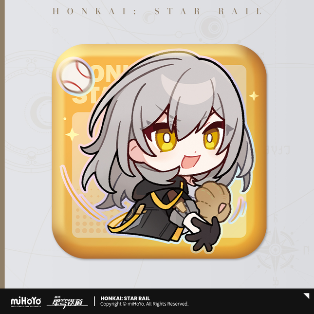 【Honkai: Star Rail】Pom-Pom Gallery Series Tinplate Badge