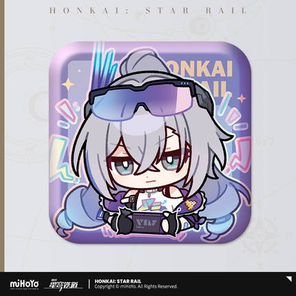 【Honkai: Star Rail】Pom-Pom Gallery Series Tinplate Badge