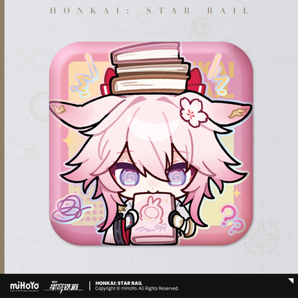 【Honkai: Star Rail】Pom-Pom Gallery Series Tinplate Badge