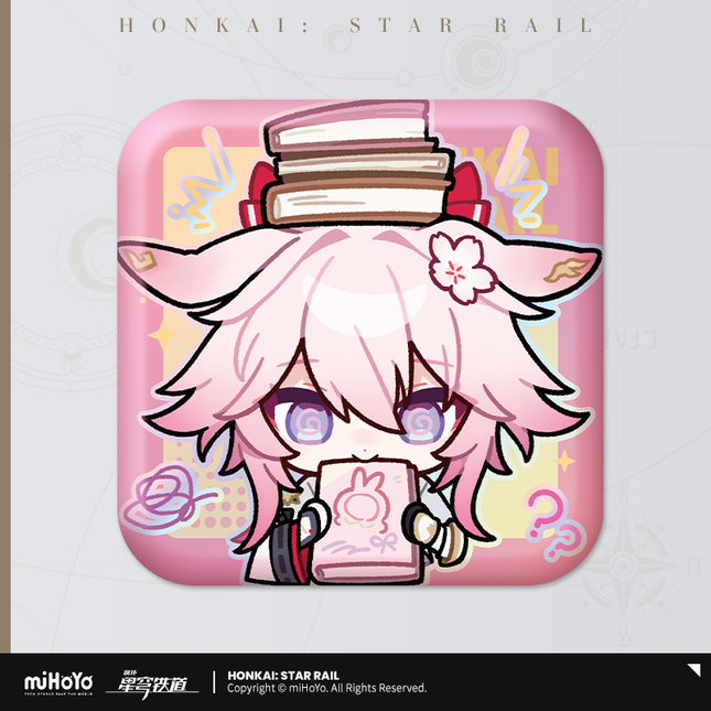 【Honkai: Star Rail】Pom-Pom Gallery Series Tinplate Badge