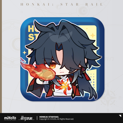 【Honkai: Star Rail】Pom-Pom Gallery Series Tinplate Badge