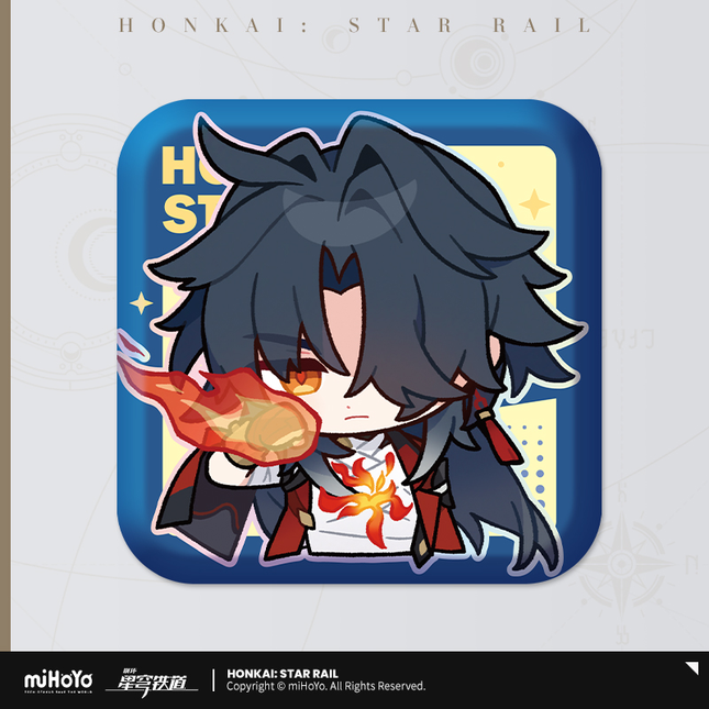【Honkai: Star Rail】Pom-Pom Gallery Series Tinplate Badge