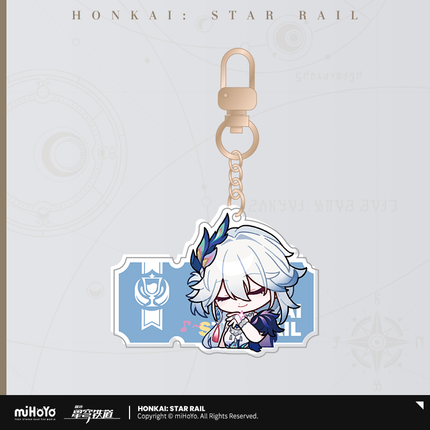 【Honkai: Star Rail】Pom-Pom Gallery Series Acrylic Keychain