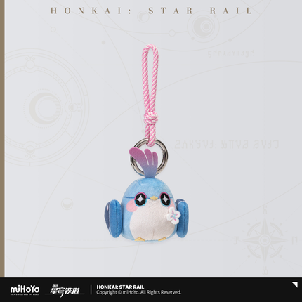 HSR Owlbert Parlor Series Plush Keychain -  March 7th Bird