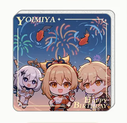 GI Heartfelt Wishes Series Acrylic Fridge Magnet - Yoimiya (Chinese Version)