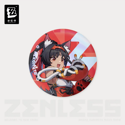 ZZZ Monthly Signal Series: Tinplate Badge - Nekomata