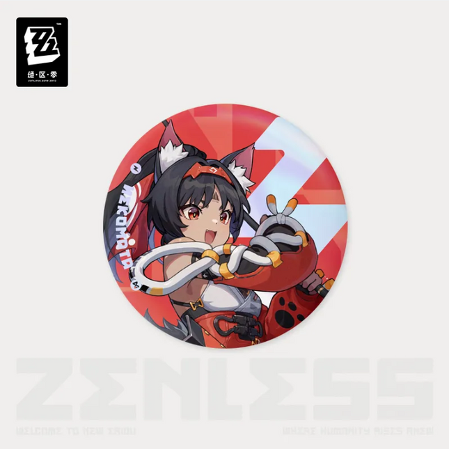 ZZZ Monthly Signal Series: Tinplate Badge - Nekomata