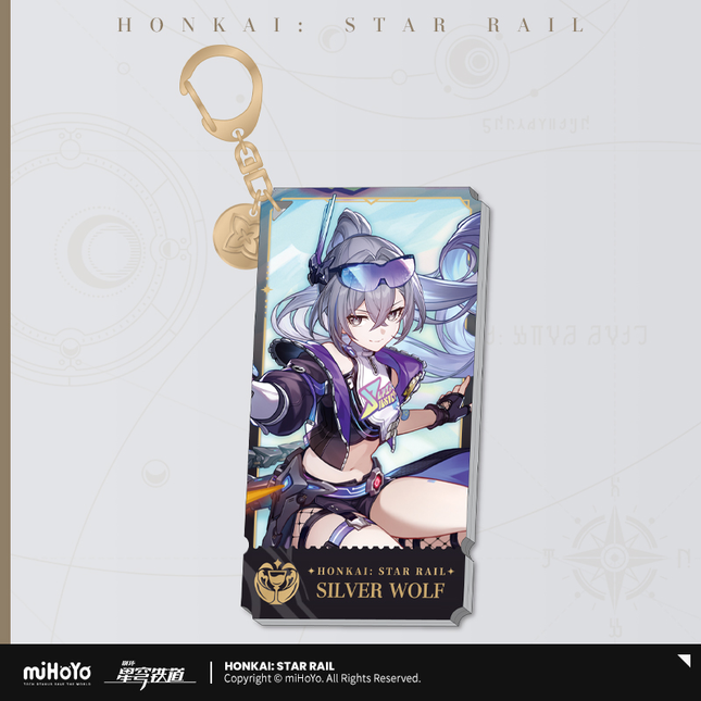 【Honkai: Star Rail】Character Portrait Series Acrylic Keychains